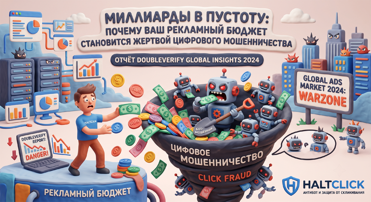 Миллиарды в пустоту! Ваш рекламный бюджет становится жертвой цифрового мошенничества