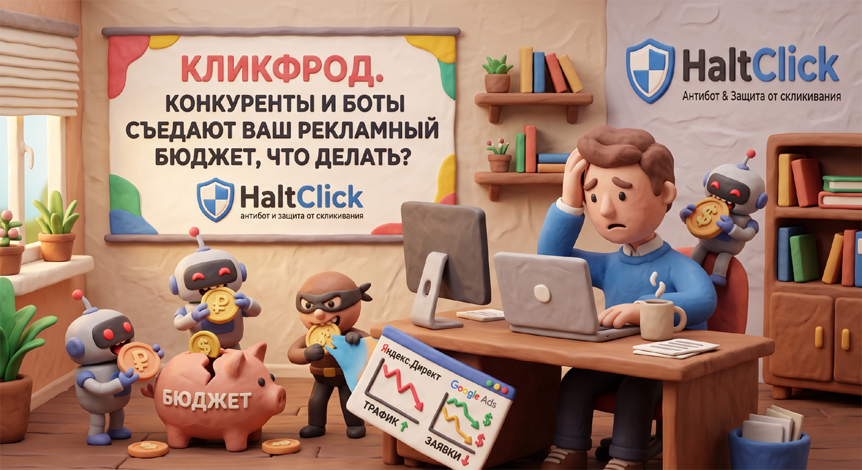 Кликфрод. Конкуренты и боты съедают ваш рекламный бюджет, что делать?